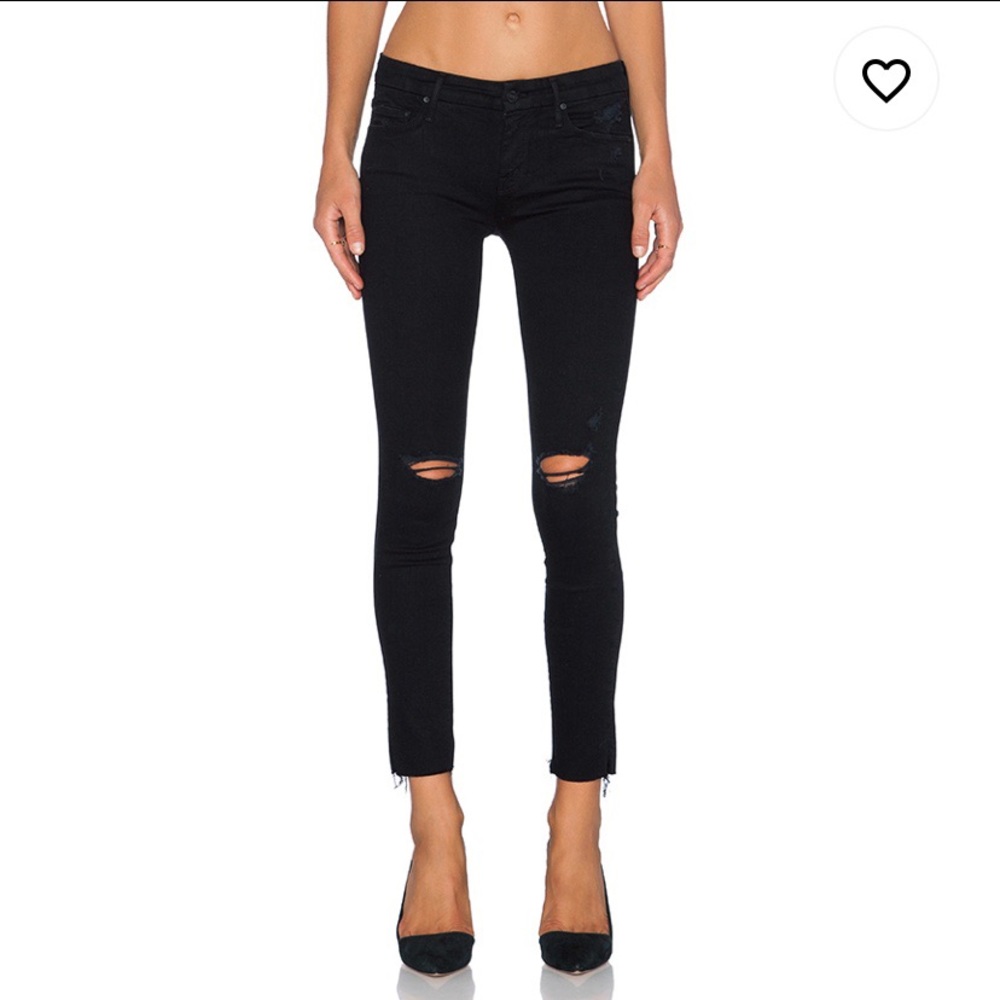 MOTHER- Ankle Fray Jean in Guilty as Sin